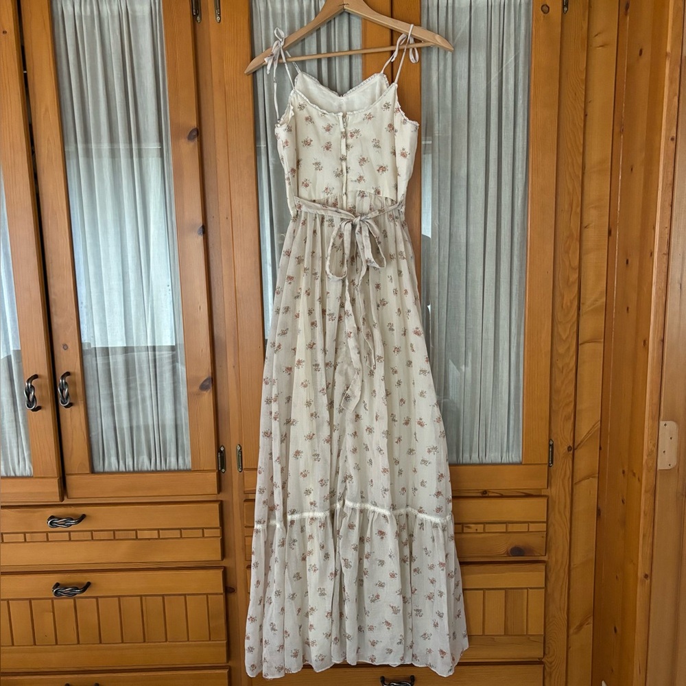 Vintage 70’s Prairie Sundress - Picture 3 of 12